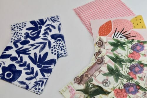 Paper Napkin Decoupage: How To Change Any Boring Bag